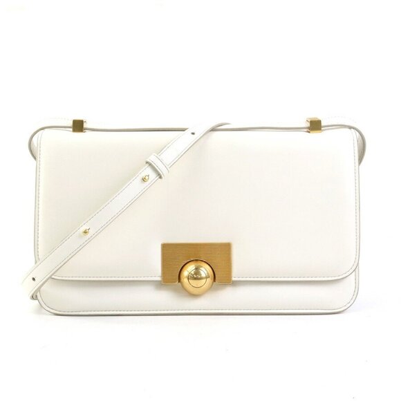 BOTTEGA VENETA White Leather Shoulder Bag - Picture 1 of 5